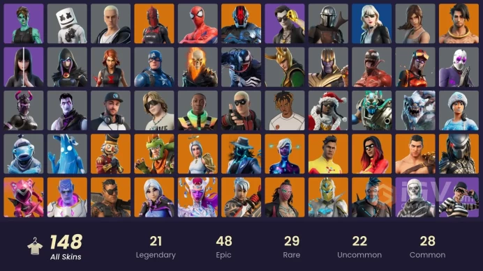 [ALL PLATFORMS]-150 Skin-150.000 V-BUCKS SPEND-FULL ACCESS-BESTSELLER-