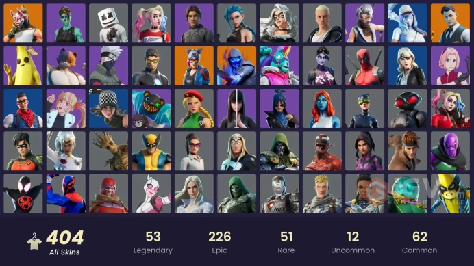 [PC/PSN/XBOX] 404 skins | Limited STW | Blue Team Leader | Take The Elf | Point It Out | Hot Marat | Candy Axe | Orange Justice | Reaper Axe