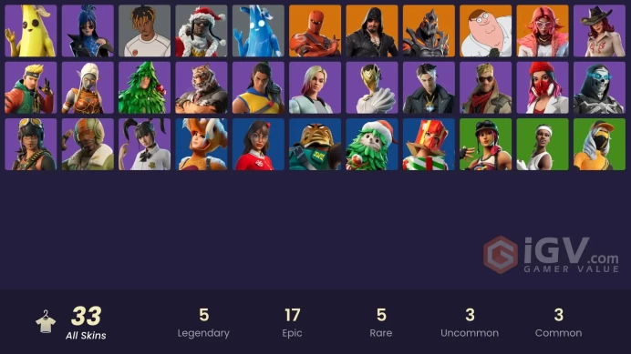 [ALL PLATFORMS]-33 Skin-FULL ACCESS-