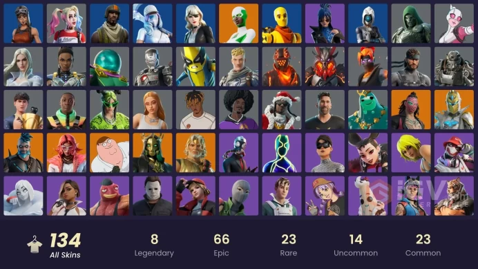 [ALL PLATFORMS]-134 Skin-Unchained Ramirez-Aerial Assault Trooper-Renegade Raider-Backlash-Candy Axe-FULL ACCESS-BEST SELLER-