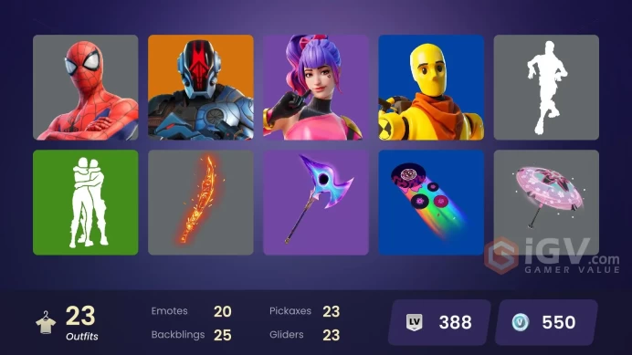 13586[PC/PSN/XBOX] Master Chief|Teth's Throne|Snap|Twyn|Malik|Paradigm (Reality-659)|Darth Vader|Spider-Gwen|Meow Skulls|Stormfarer