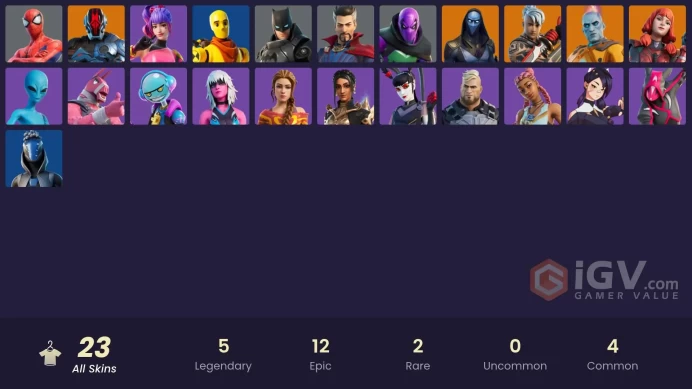 13586[PC/PSN/XBOX] Master Chief|Teth's Throne|Snap|Twyn|Malik|Paradigm (Reality-659)|Darth Vader|Spider-Gwen|Meow Skulls|Stormfarer