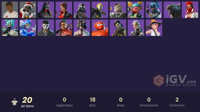13784[PC/PSN/XBOX]Santa Dogg|Slayer Juice WRLD|Nyanja|Shadow Blade Hope|Daigo|Outlaw Midas|Hero Baymax|Joss|Undercover Skye|Felina