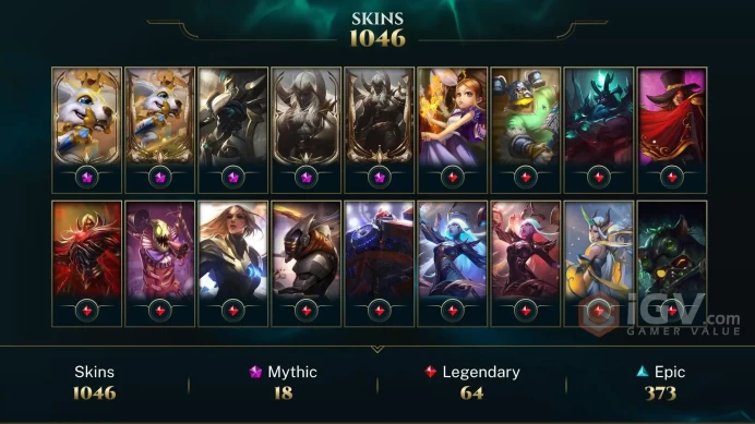 EUW | 1046 Skins | 171 Champions | ⏳ Level 238 | 246111 BE | Meowkai | Iron Solari Leona | Dragonslayer Pantheon