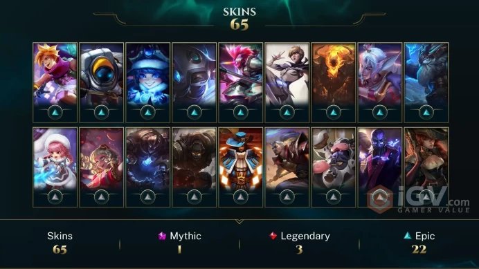 EUW | 65 Skins | 104 Champions | Level 156 | 4672 BE | Atlantean Syndra | Professor Ryze | Bilgerat Rumble