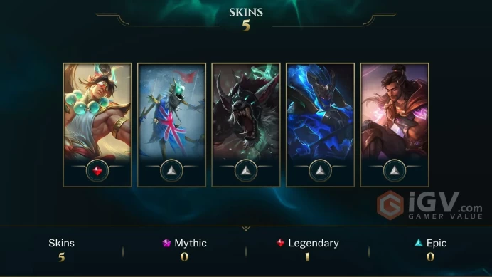 [TR] | 8 Skin | 66 Champ | Unranked | 0 RP | Email Access | 2025 Ready | 9243 BE | Honor 3 | Level 47