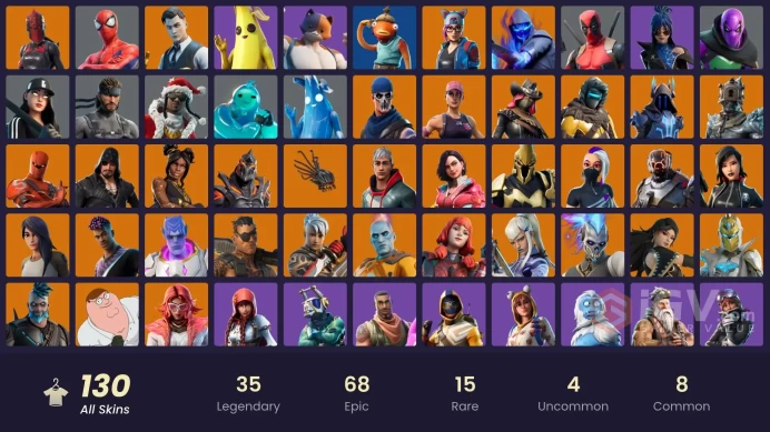 (PC PSN XBOX) 130 skins | OG STW | Gold Midas | Valeria | Ultima Knight | The Origin | Sorana | Blackheart | Vendetta | Red Knight | Calamity |