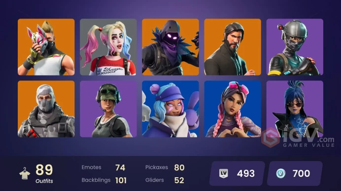 [PSN/XBOX/PC] 89 skins | The Reaper | Elite Agent | Trailblazer | Havoc | Sub Commander | Tricera Ops | Love Ranger | Carbide | Valkyrie | 700 V