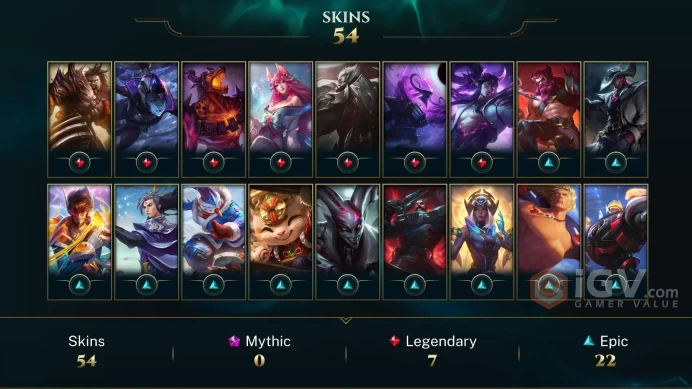 [TR] | 54 Skin | 124 Champ | Unranked | Honor 3 | Email Access | 2025 Ready | 1370 BE | Level 149 | 32 RP #PSBPWTTR