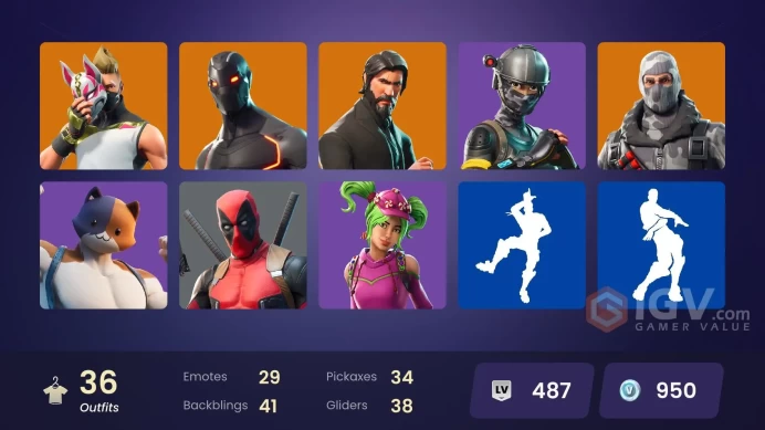 [PSN/XBOX/PC] 36 skins | The Reaper | Elite Agent | Take The L | Havoc | Sub Commander | Rogue Agent | Drift | Valor | Gear Specialist Maya | 95
