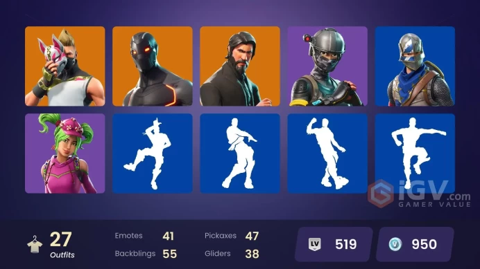 [PSN/XBOX/PC] 27 skins | The Reaper | Blue Squire | Royale Knight | Elite Agent | Blue Team Leader | Take The L | Rogue Agent | Drift | Carbide