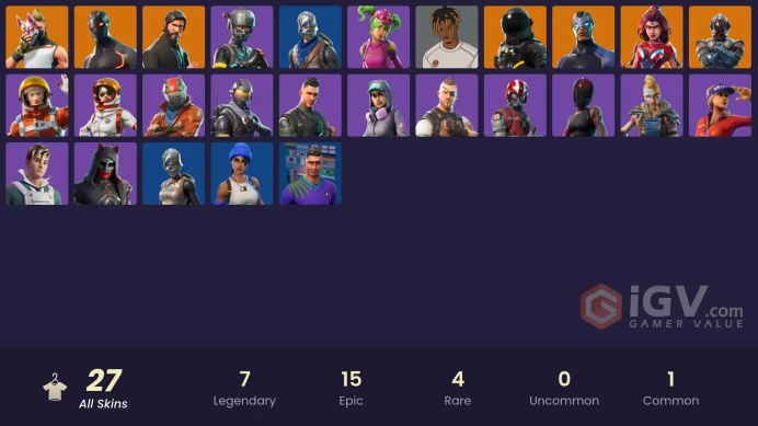 [PSN/XBOX/PC] 27 skins | The Reaper | Blue Squire | Royale Knight | Elite Agent | Blue Team Leader | Take The L | Rogue Agent | Drift | Carbide
