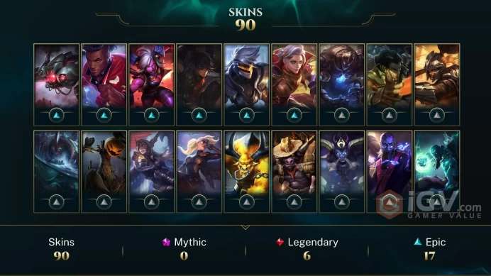 NA EMAIL CHANGEABLE 121 CHAMPIONS 90 SKINS+Many Inventory Spirit Guard Udyr 80ME Wreath Icon Reindeer Urf Holiday Nashor ETC  LAST PLAY 2019 