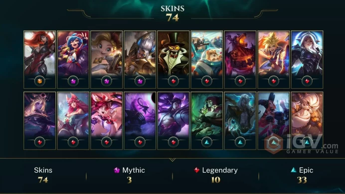 ME EMAIL CHANGEABLE 70 CHAMPIONS 10KBE 74 SKINS Prestige Arcanist Zoe Prestige Obsidian Dragon Sett  80 ME LAST PLAY 2023