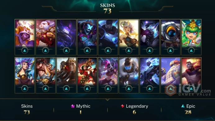 ME EMAIL CHANGEABLE 81 CHAMPIONS 28KBE  73 SKINS  Prestige Pulsefire Lucian Gun Goddess MF ELEMENTALIST LUX  last play 2020