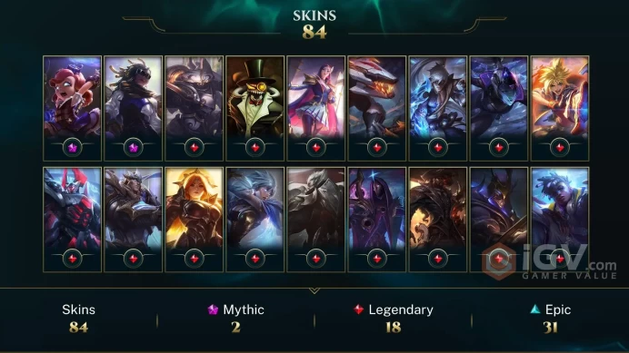 EUW EMAIL CHANGEABLE 88 CHAMPIONS 35KBE 84 SKINS Hextech Annie Prestige Senna Hextech annie  LAST PLAY 2022