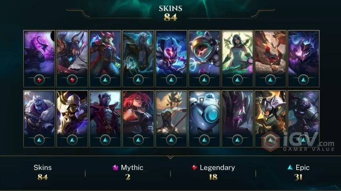 EUW EMAIL CHANGEABLE 88 CHAMPIONS 35KBE 84 SKINS Hextech Annie Prestige Senna Hextech annie  LAST PLAY 2022