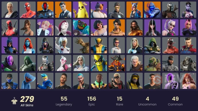 [NIN/PC] 272 SKINS | OG STW | GOLD MIDAS | CLUTCH | GRIND | MIKE LOWREY | OFF | MASKED FADE | PASTEL STRYDER | SIDEWAYS WARRIOR