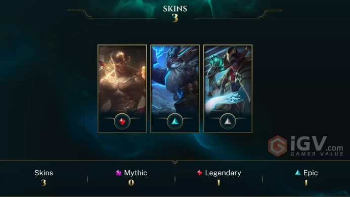 LAS Unranked // ✨ +27 Champion / 715 BE / +3 Skins / 45 Level / Full Access / Click for Full Details