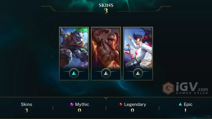 LAS Unranked // ✨ +30 Champion / 3310 BE / +3 Skins / 37 Level / Full Access / Click for Full Details