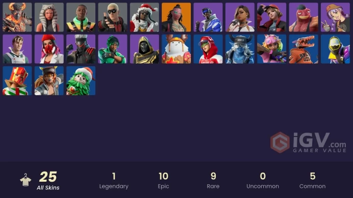 13229[PC/XBOX]Subzero Cryptic|Vivi Chroma|Blue Striker|Lina Scorch|Kado Thorne|Ahsoka Tano|Heartbreak Ranger|Khaby Lame|Rap Boy