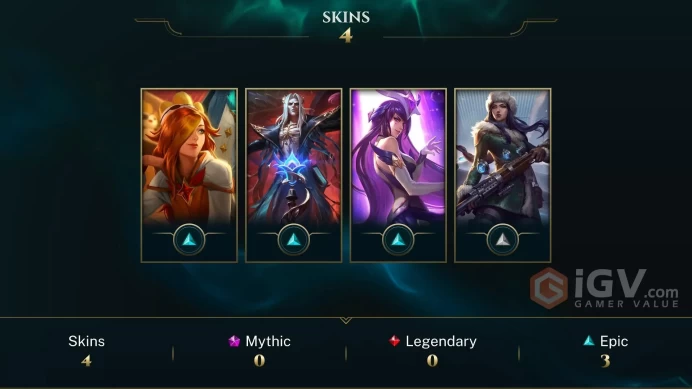 LAS Unranked // ✨ +20 Champion / 5780 BE / +4 Skins / 33 Level / Full Access / Click for Full Details