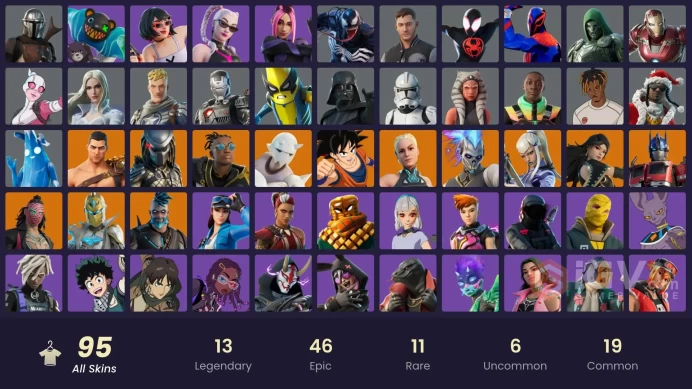 13852[PC/XBOX]Cloud Striker|Subzero Cryptic|Vivi Chroma|Lina Scorch|Renzo the Destroyer|Menace|Optimus Prime|Spectra Knight