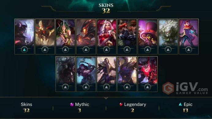 EUW EMAIL CHANGEABLE 61 CHAMPIONS 32 SKINS Prestige Battle Academia Lux DJ SONA VICTORIOUS AATROX LUCIAN Annie-Versary LAST PLAY 2023
