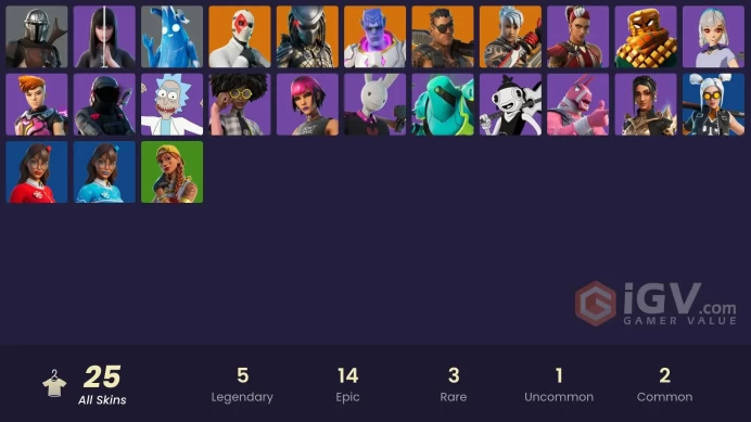 13859[PC/PSN/XBOX]Wild Card|Ronin|Joey|Predator|Kymera|Mandalorian|Polar Peely|Doctor Slone|Sunny|Mancake|Reese|Charlotte