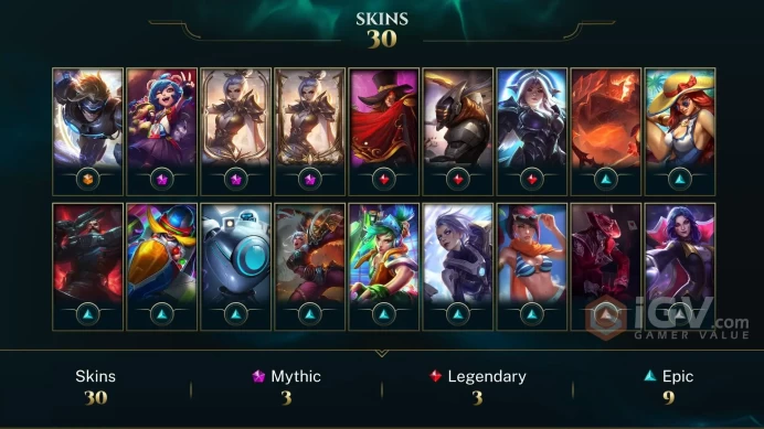 EUW EMAIL CHANGEABLE 42 CHAMPIONS 30 SKINS Prestige Valiant Sword Riven 2X PF EZREAL The Magnificent Twisted Fate LAST PLAY 2020