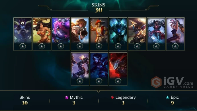 EUW EMAIL CHANGEABLE 42 CHAMPIONS 30 SKINS Prestige Valiant Sword Riven 2X PF EZREAL The Magnificent Twisted Fate LAST PLAY 2020