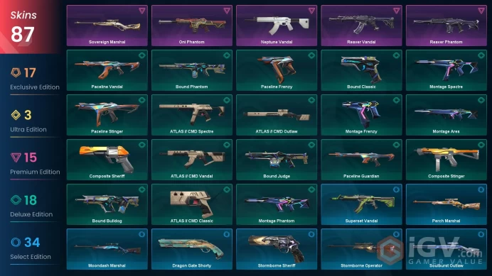 AP/HKG 76150 VP VCT 2026 Sigil Equilibrium Protocol 781-A Spectre Araxys Operator Reaver Vandal Prime Spectre Forsaken Operator Singularity Ares