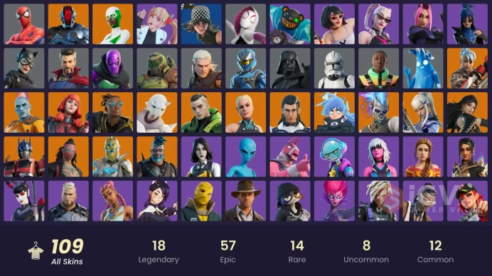 Code [9786] [PC] 109 skins | Championship Aura | Paradigm (Reality-659) | The Foundation | Nezumi | The Origin | Malik | Era | Optimus Prime | R