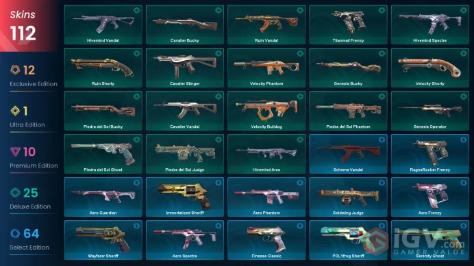 VALORANT EU SERVER SKİNS ( )AUTO DELIVERY FULL ACCESS