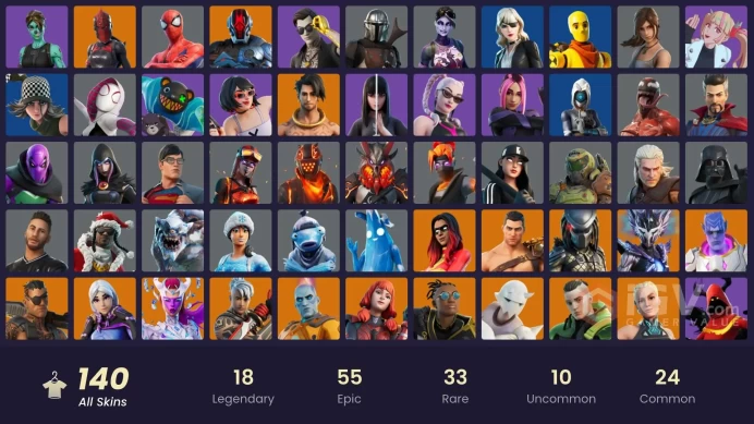 [PC / XBOX] 128 skins | Frostbite | Paradigm (Reality-659) | The Foundation | Nezumi | The Origin | Malik | Era | BX41
