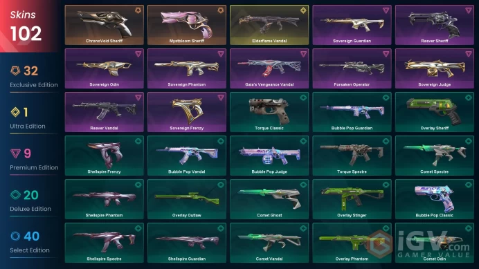 EU/TUR 100500 vp Mystbloom Bundle Champions 2024 Blade Champions 2024 Bundle RGX 11z Pro Vandal Gaia's Vengeance Vandal Sovereign Sword Kuronami
