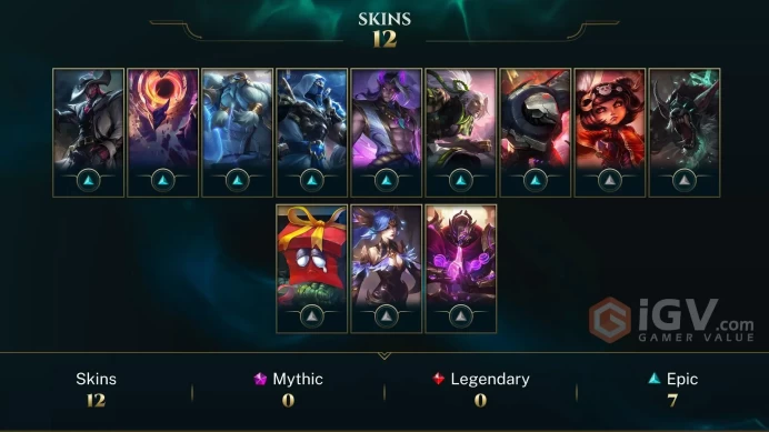 [EUW] S16 - SPLIT 1 - Diamond 4 - 26 LP Gain - 15 Skins - Honor 5 - Ranked Ready - Instant Delivery