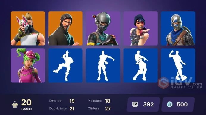 (PC PSN XBOX) 20 skins | Sparkle Specialist | The Reaper | Blue Squire | Royale Knight | Elite Agent | Blue Team Leader | Dark Voyager | Drift |