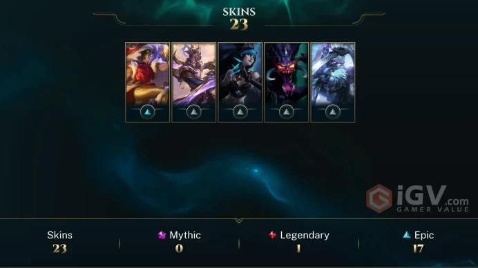 Turkey Elementalist Lux - Ann-Sivir-sary - Dream Dragon Yasuo - Lv 47 | 57 Champs | 24 Skins FULL ACCESS A134