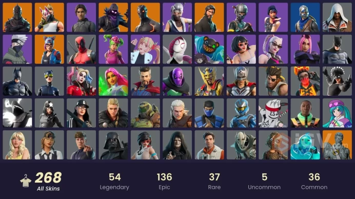 Full Access 268 skins OG STW | Black Knight | Sparkle Specialist | The Reaper | Blue Squire | Royale Knight | Elite Agent | Mako | Take Th