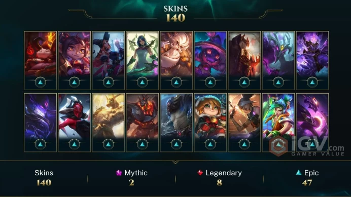 Russia Victorious Aatrox - Victorious Lucian - Victorious Blitzcrank - Lv 481 | 168 Champs | 140 Skins FULL ACCESS A145