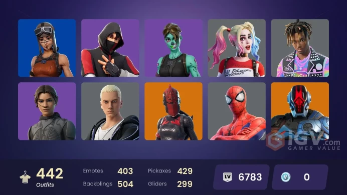 Full Access 439 skins | OG STW | IKONIK | Leviathan Axe | Renegade Raider | Gold Brutus | Gold Midas | FNCS Renegade | Game Knight