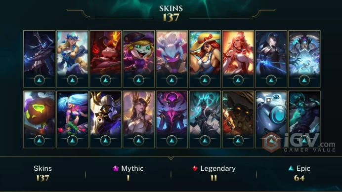 Russia Victorious Orianna - Victorious Aatrox - Annie-Versary - Lv 195 | 108 Champs | 137 Skins FULL ACCESS A146