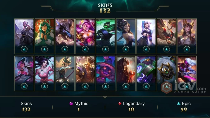 Russia Victorious Lucian - Victorious Sejuani - Pulsefire Ezreal - Lv 205 | 125 Champs | 133 Skins FULL ACCESS A147