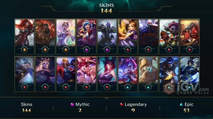 North America Victorious Orianna - Victorious Aatrox - Victorious Sejuani - Lv 436 | 171 Champs | 144 Skins FULL ACCESS A166