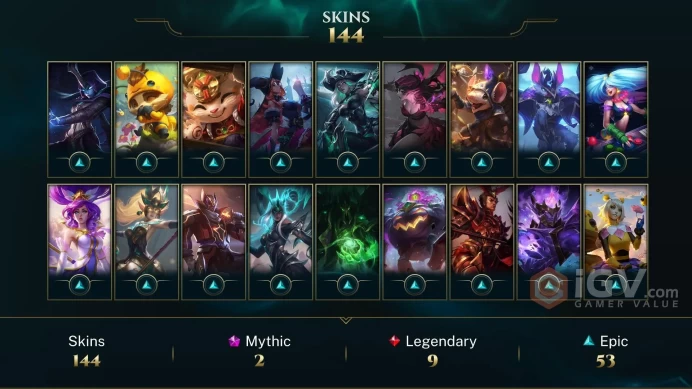 North America Victorious Orianna - Victorious Aatrox - Victorious Sejuani - Lv 436 | 171 Champs | 144 Skins FULL ACCESS A166