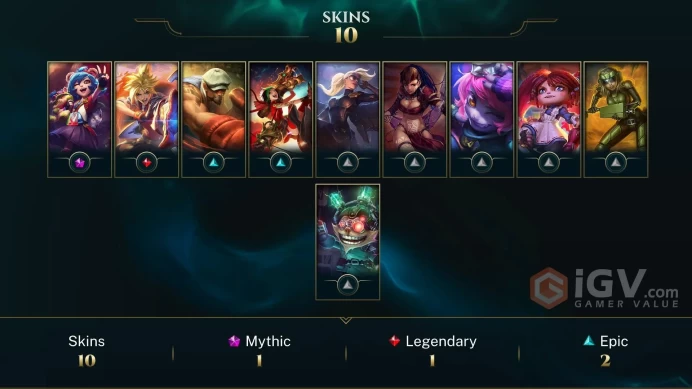 Oceania Annie-Versary - Battle Academia Ezreal - Knockout Lee Sin - Lv 36 | 50 Champs | 10 Skins FULL ACCESS A554