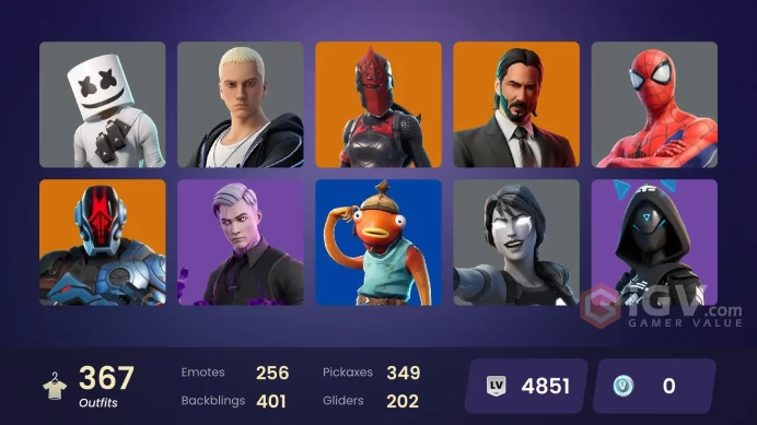 [PSN/XBOX/NIN/PC] 367 SKINS | SULTURA | LINA SCORCH | CLOUD STRIKER | FIXER | ANDROMEDA | SUBZERO CRYPTIC | DUMMY SUPREME | VIVI CHROMA | OFF
