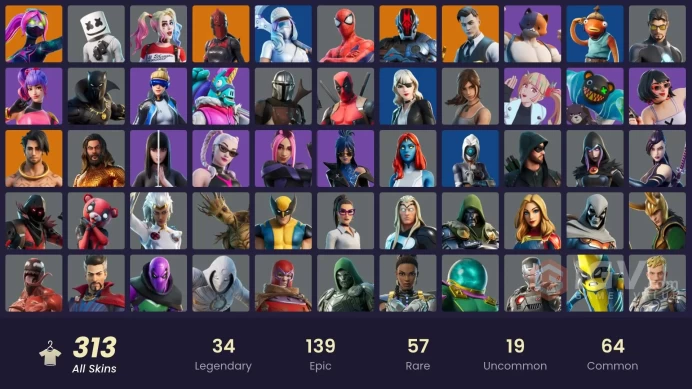 [PSN/XBOX/NIN/PC] 313 SKINS | NEO VERSA | GOLD TNTINA | GOLD MIDAS | GOLD BRUTUS | GOLD MEOWSCLES | GOLD SKYE | SULTURA | LINA SCORCH