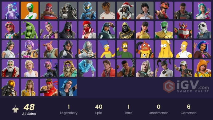 [PSN/NIN/PC] 48 SKINS | GALAXY | BACKLASH | WASTELANDER MAGNETO | RED ARMOR | T-60 POWER ARMOR | ROCKSTAR LISA | SLAYER JUICE WRLD